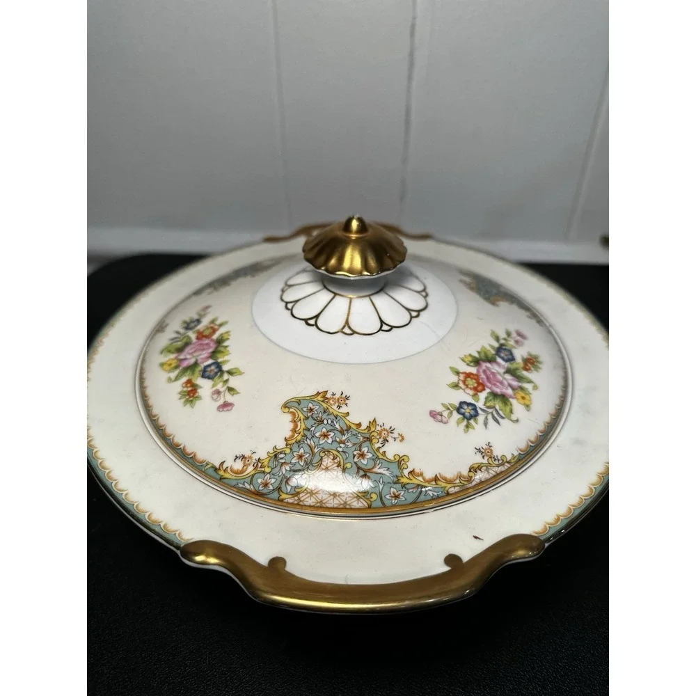 Vintage Noritake‎ Covered Vegetable Serving Bowl Tureen Dish